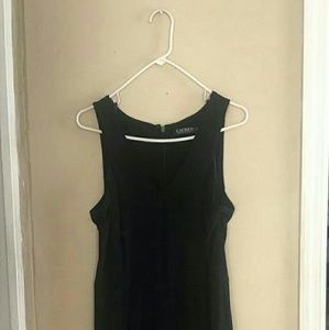 Lauren Ralph Lauren Wideleg Navy Jumpsuit